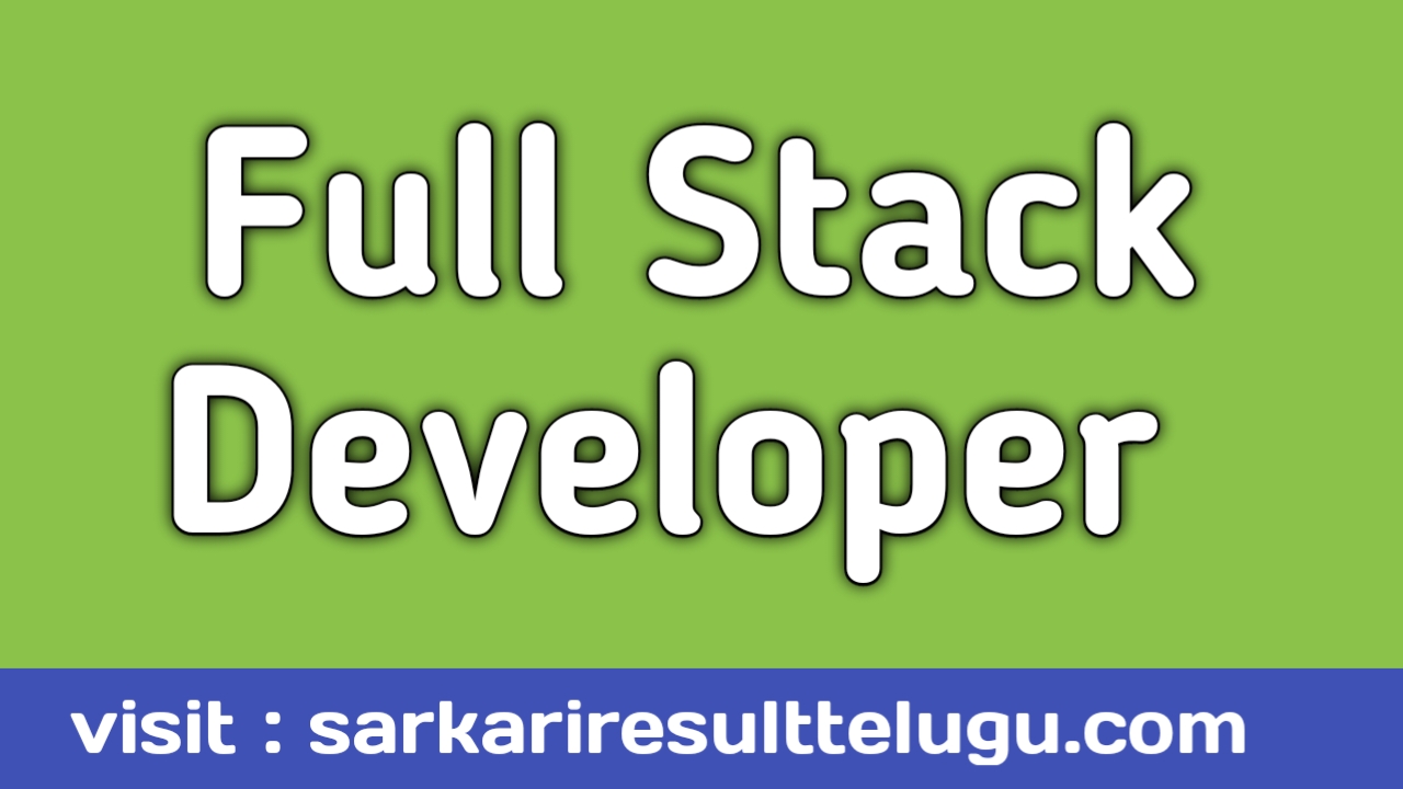 full stack developer