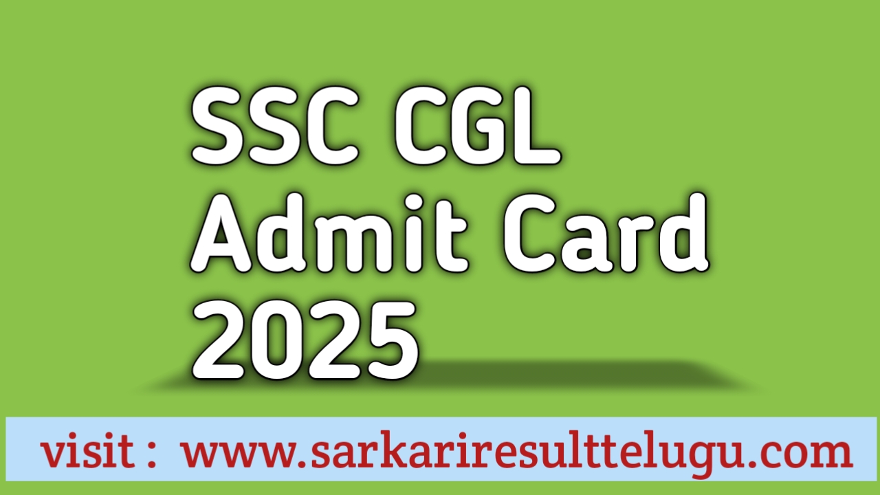 ssc cgl admitcard